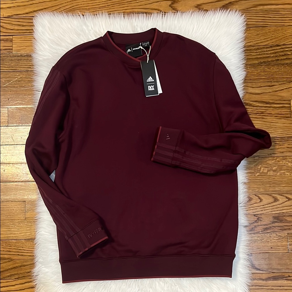 Adidas Ivy park limited edition maroon sweatshirt